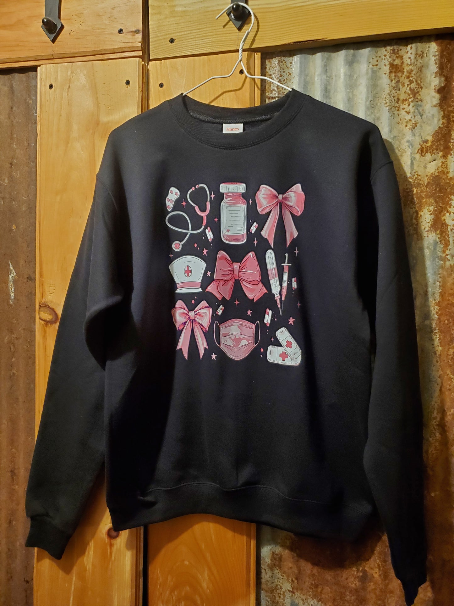 Small nurse sweatshirt