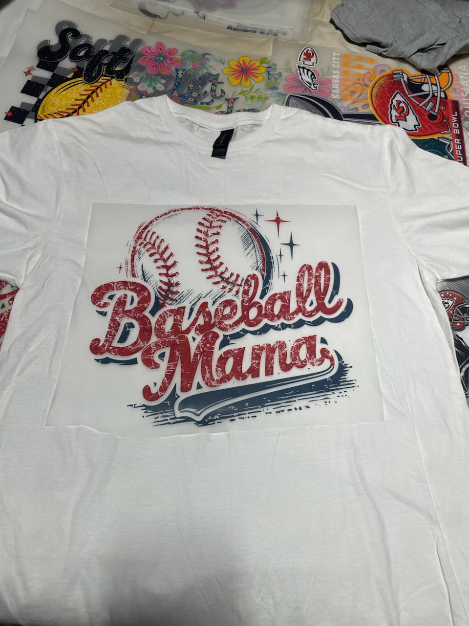 Baseball mama size small - XL